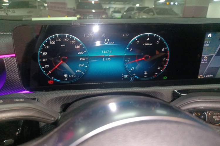 Used Mercedes-Benz A-Class 2022 Restyled A 200 L Sport Sedan Fashion Version Instrument Cluster