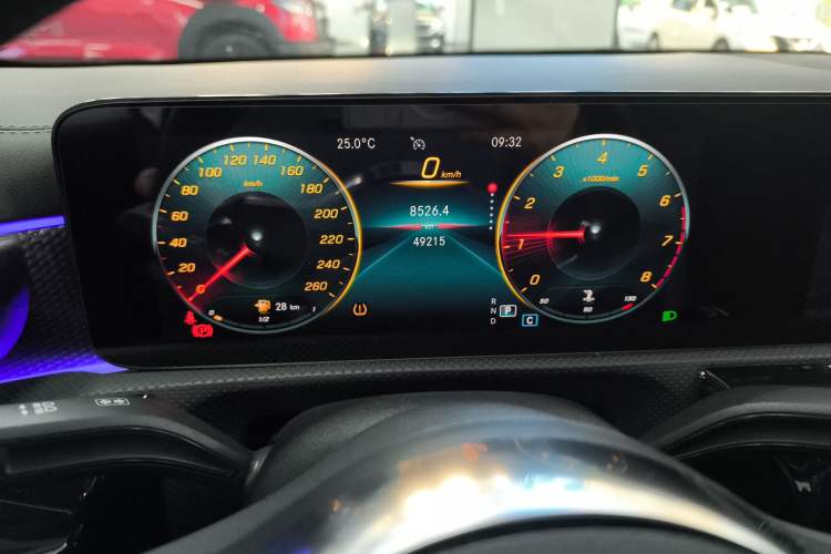 Used Mercedes-Benz A-Class 2022 A 200 L Sport Sedan Fashion Model Instrument Cluster