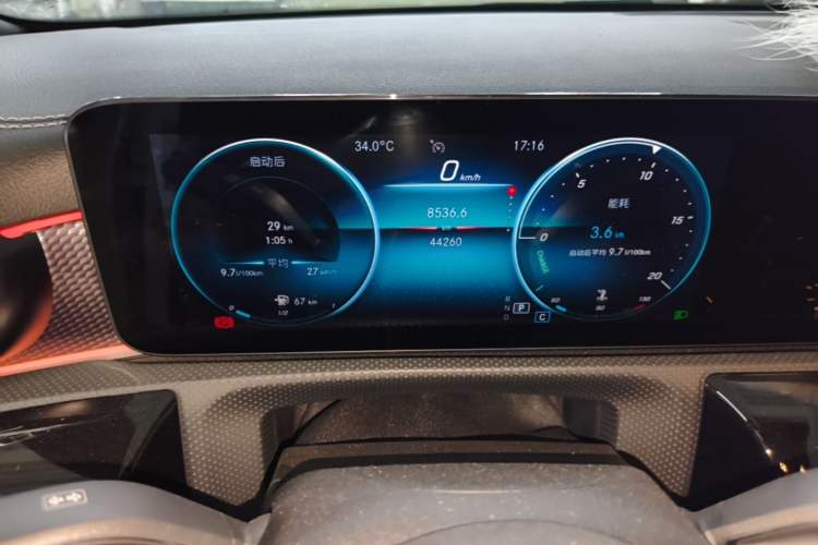 Used Mercedes-Benz A-Class 2022 A 200 L Sport Sedan Fashion Model Instrument Cluster