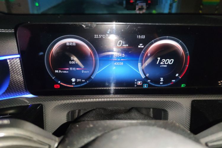 Used Mercedes-Benz A-Class 2022 Revised Version A 200 L Sport Sedan Fashionable Style Instrument Cluster
