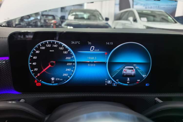 Used Mercedes-Benz A-Class 2022 Second Facelift A 200 L Sport Sedan Fashion Version Instrument Cluster