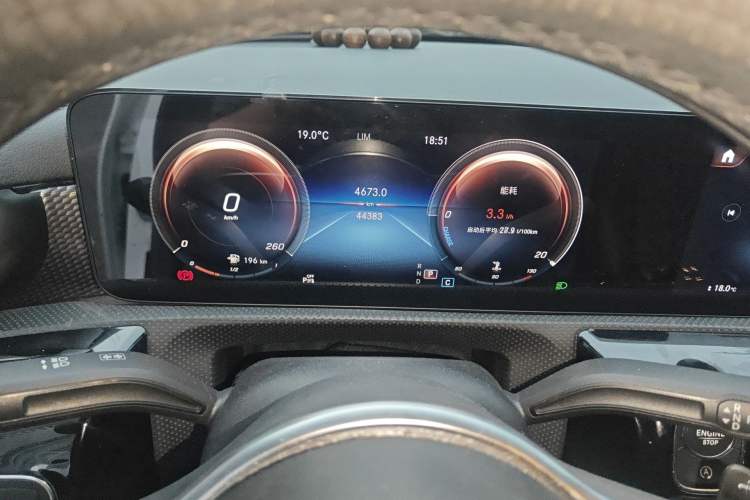 Used Mercedes-Benz A-Class 2022 A 200 L Sport Sedan Dynamic Model Instrument Cluster