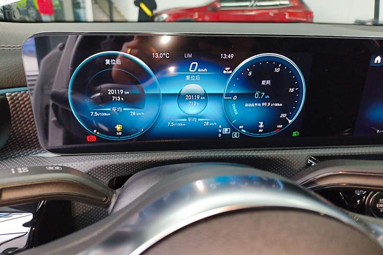 Used Mercedes-Benz A-Class 2022 Revised Version A 200 L Sport Sedan Fashionable Style Instrument Cluster