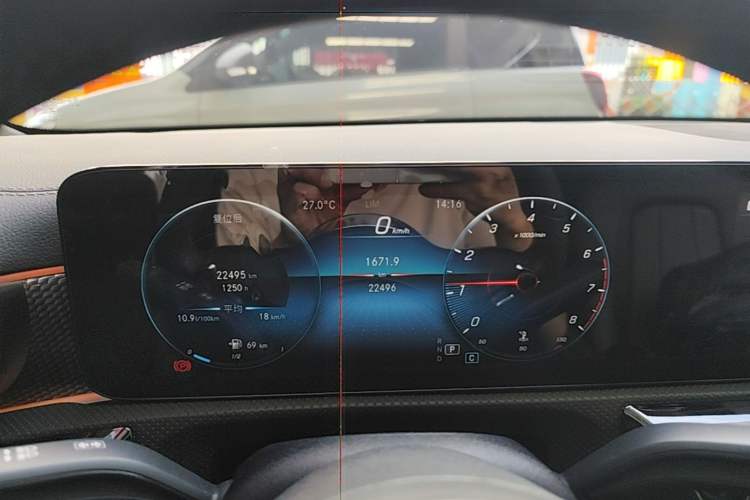 Used Mercedes-Benz A-Class 2022 Restyled A 200 L Sport Sedan Fashion Version Instrument Cluster
