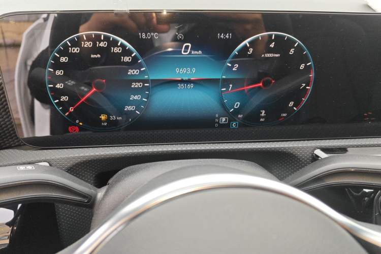 Used Mercedes-Benz A-Class 2022 A 200 L Sport Sedan Dynamic Model Instrument Cluster