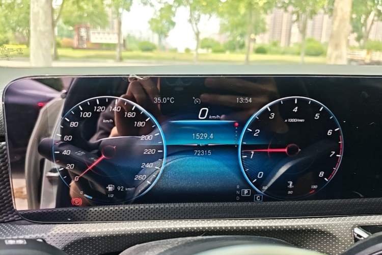 Used Mercedes-Benz A-Class 2022 Restyled A 200 L Sport Sedan Dynamic Version Instrument Cluster
