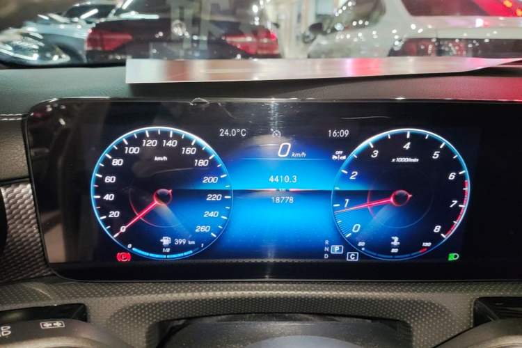 Used Mercedes-Benz A-Class 2022 Restyled A 200 L Sport Sedan Dynamic Version Instrument Cluster