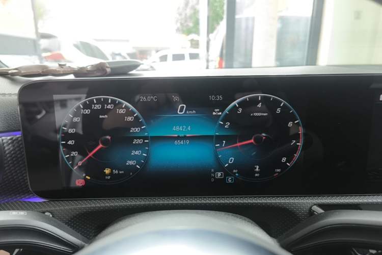 Used Mercedes-Benz A-Class 2022 Revised Version A 200 L Sport Sedan Fashionable Style Instrument Cluster