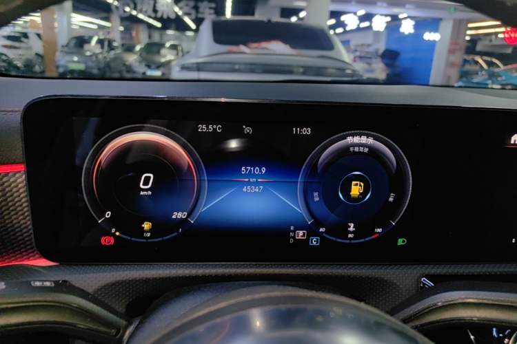 Used Mercedes-Benz A-Class 2022 Second Facelift A 200 L Sport Sedan Fashion Version Instrument Cluster