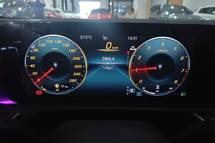 Used Mercedes-Benz A-Class 2022 Revised Version A 200 L Sport Sedan Fashionable Style Instrument Cluster