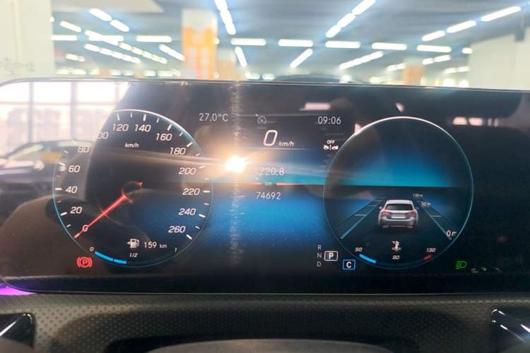 Used Mercedes-Benz A-Class 2022 Revised Version A 200 L Sport Sedan Fashionable Style Instrument Cluster