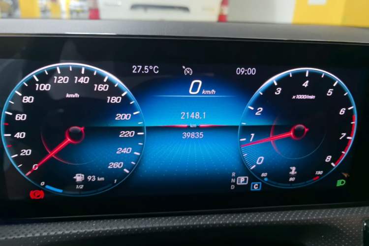 Used Mercedes-Benz A-Class 2022 Restyled A 200 L Sport Sedan Fashion Version Instrument Cluster