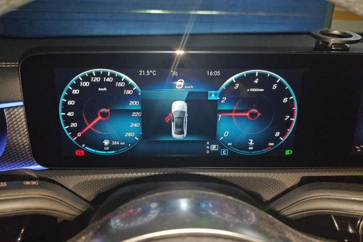 Used Mercedes-Benz A-Class 2022 A 200 L Sport Sedan Dynamic Model Instrument Cluster