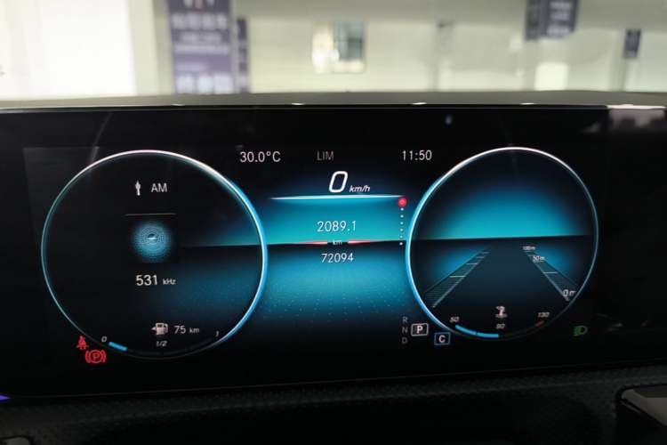 Used Mercedes-Benz A-Class 2022 Restyled A 200 L Sport Sedan Fashion Version Instrument Cluster