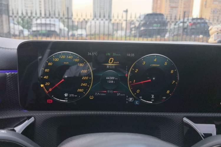 Used Mercedes-Benz A-Class 2022 Restyled A 200 L Sport Sedan Dynamic Version Instrument Cluster