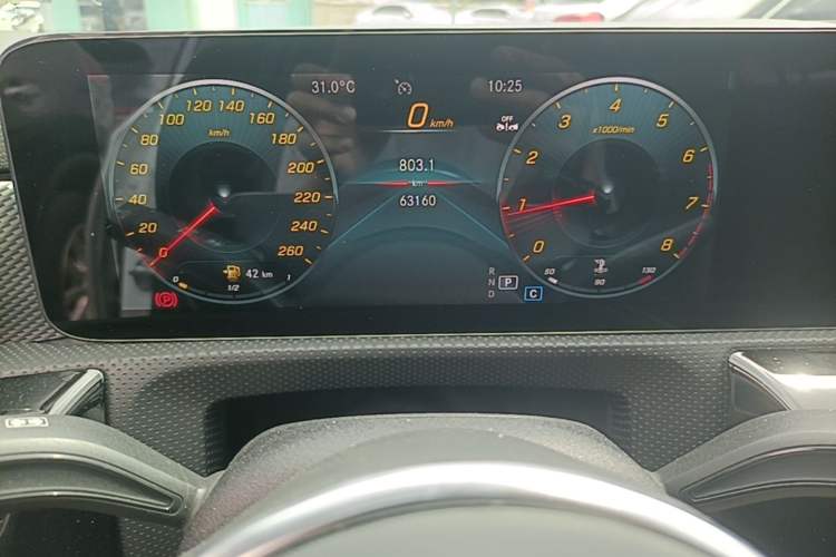 Used Mercedes-Benz A-Class 2022 Restyled A 180 L Sport Sedan Instrument Cluster