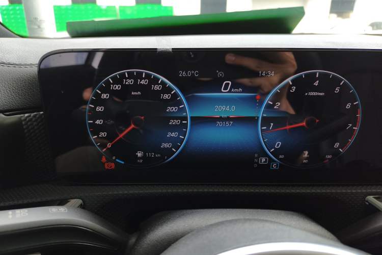 Used Mercedes-Benz A-Class 2022 A 200 L Sport Sedan Dynamic Model Instrument Cluster