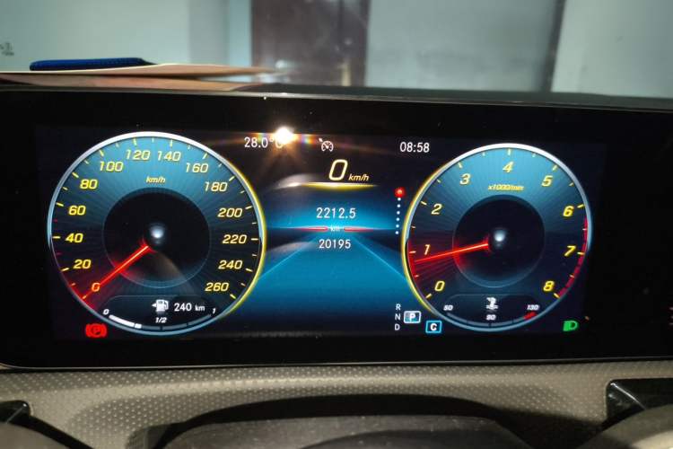 Used Mercedes-Benz A-Class 2022 Restyled A 180 L Sport Sedan Instrument Cluster
