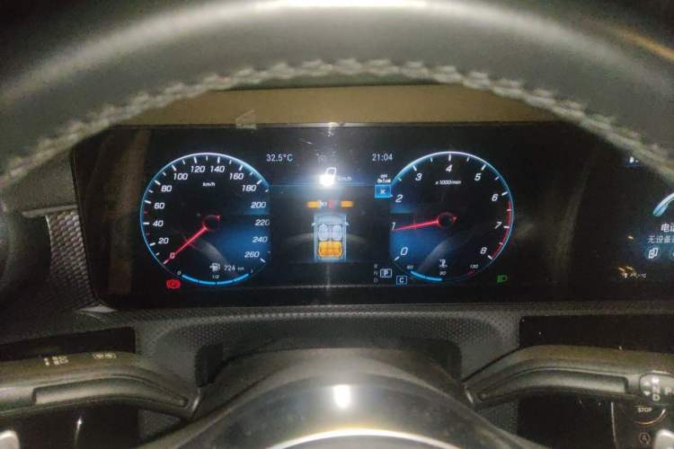 Used Mercedes-Benz A-Class 2022 A 200 L Sport Sedan Fashion Model Instrument Cluster
