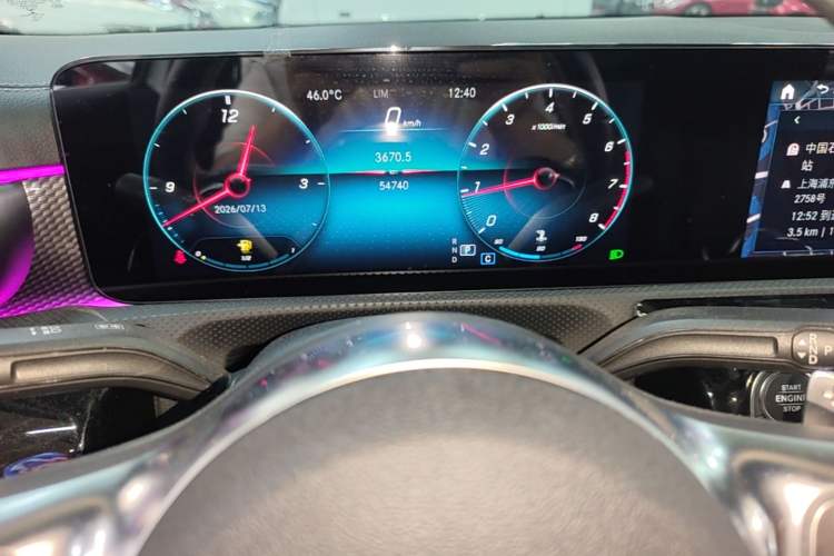 Used Mercedes-Benz A-Class 2022 Restyled A 200 L Sport Sedan Fashion Version Instrument Cluster