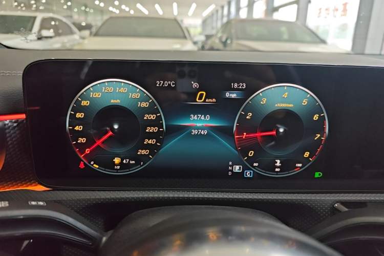 Used Mercedes-Benz A-Class 2022 Restyled A 200 L Sport Sedan Fashion Version Instrument Cluster