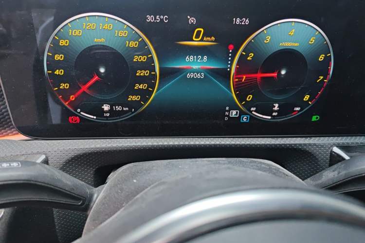 Used Mercedes-Benz A-Class 2022 Restyled A 200 L Sport Sedan Dynamic Version Instrument Cluster