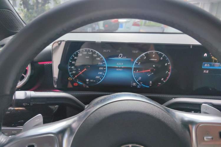 Used Mercedes-Benz A-Class 2022 Restyled A 200 L Sport Sedan Fashion Version Instrument Cluster