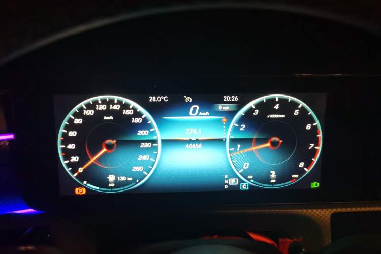 Used Mercedes-Benz A-Class 2022 Second Facelift A 200 L Sport Sedan Fashion Version Instrument Cluster