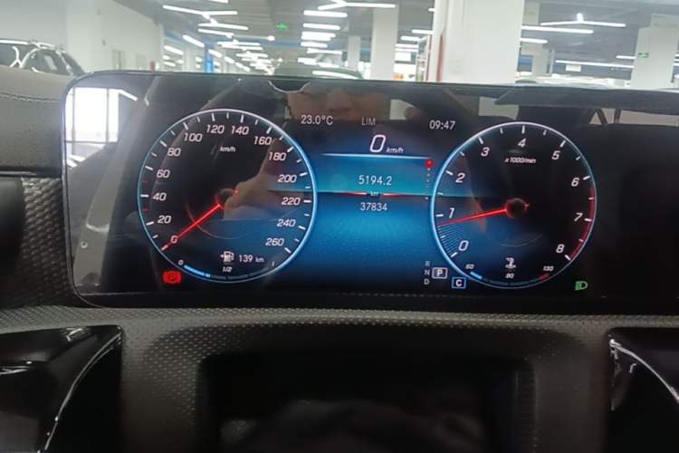 Used Mercedes-Benz A-Class 2022 Restyled A 200 L Sport Sedan Dynamic Version Instrument Cluster