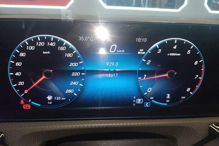 Used Mercedes-Benz A-Class 2022 Revised Version A 200 L Sport Sedan Fashionable Style Instrument Cluster
