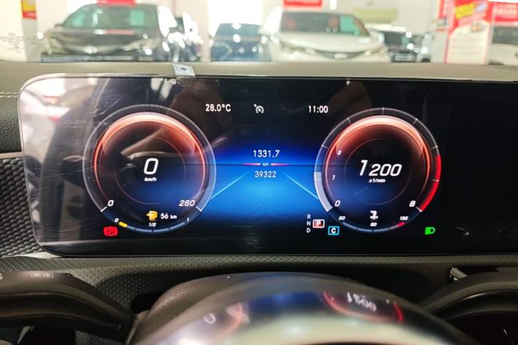 Used Mercedes-Benz A-Class 2022 Second Facelift A 200 L Sport Sedan Fashion Version Instrument Cluster
