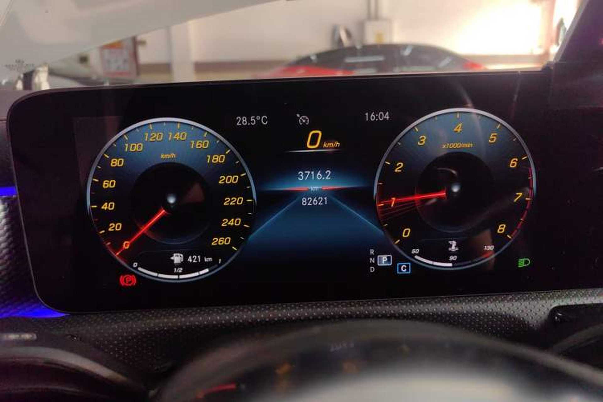 Used Mercedes-Benz A-Class 2022 Second Facelift A 200 L Sport Sedan Fashion Version Instrument Cluster