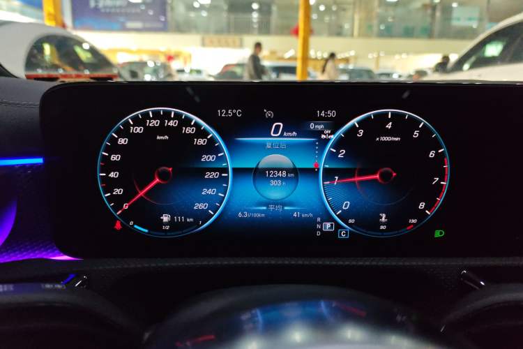 Used Mercedes-Benz A-Class 2022 Revised Version A 200 L Sport Sedan Fashionable Style Instrument Cluster