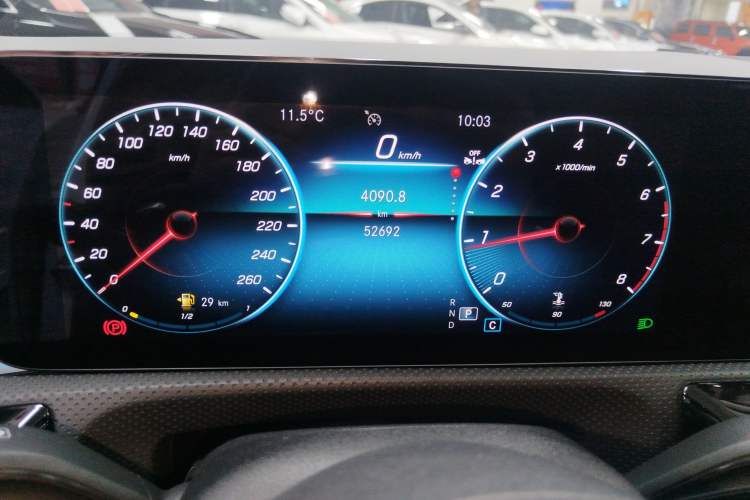 Used Mercedes-Benz A-Class 2022 Revised Version A 200 L Sport Sedan Fashionable Style Instrument Cluster