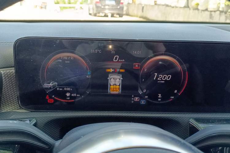 Used Mercedes-Benz A-Class 2022 A 200 L Sport Sedan Fashion Model Instrument Cluster