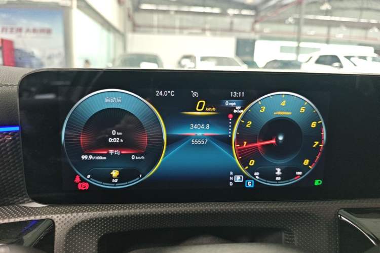 Used Mercedes-Benz A-Class 2022 Revised Version A 200 L Sport Sedan Fashionable Style Instrument Cluster