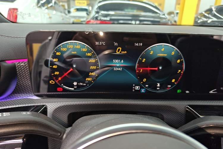 Used Mercedes-Benz A-Class 2022 A 200 L Sport Sedan Dynamic Model Instrument Cluster