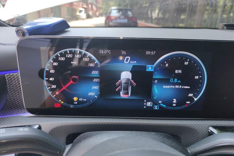Used Mercedes-Benz A-Class 2022 Second Facelift A 200 L Sport Sedan Fashion Version Instrument Cluster