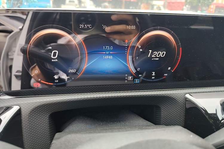 Used Mercedes-Benz A-Class 2022 Second Facelift A 200 L Sport Sedan Fashion Version Instrument Cluster