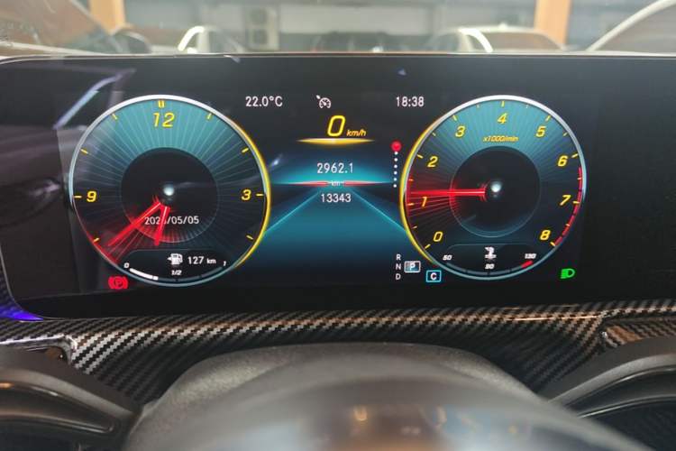 Used Mercedes-Benz A-Class 2022 A 200 L Sport Sedan Fashion Model Instrument Cluster