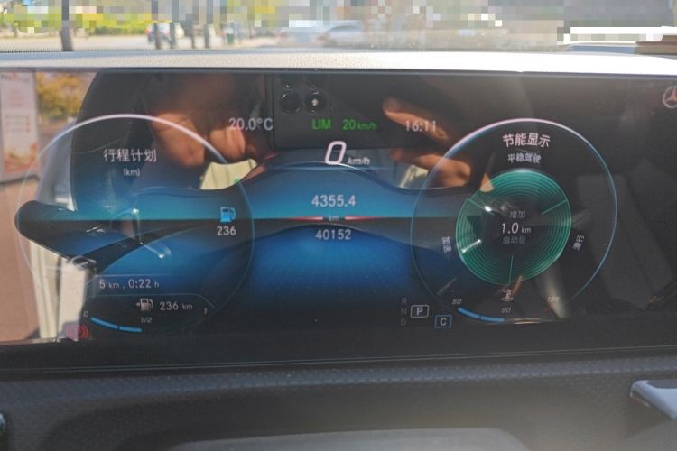 Used Mercedes-Benz A-Class 2022 Second Facelift A 200 L Sport Sedan Fashion Version Instrument Cluster