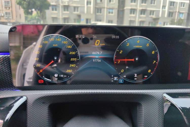 Used Mercedes-Benz A-Class 2022 A 200 L Sport Sedan Dynamic Model Instrument Cluster