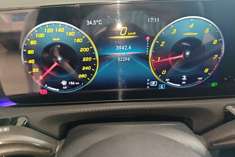 Used Mercedes-Benz A-Class 2022 Restyled A 200 L Sport Sedan Dynamic Version Instrument Cluster