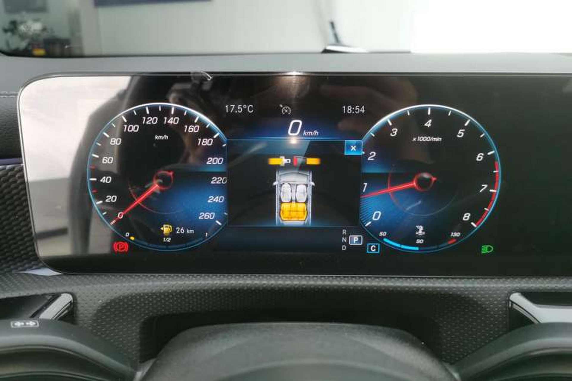 Used Mercedes-Benz A-Class 2022 Second Facelift A 200 L Sport Sedan Fashion Version Instrument Cluster