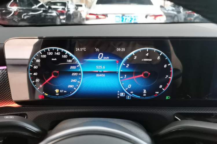 Used Mercedes-Benz A-Class 2022 Restyled A 180 L Sport Sedan Instrument Cluster