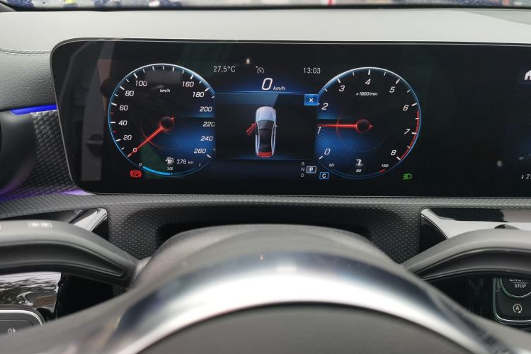 Used Mercedes-Benz A-Class 2022 Second Facelift A 200 L Sport Sedan Fashion Version Instrument Cluster