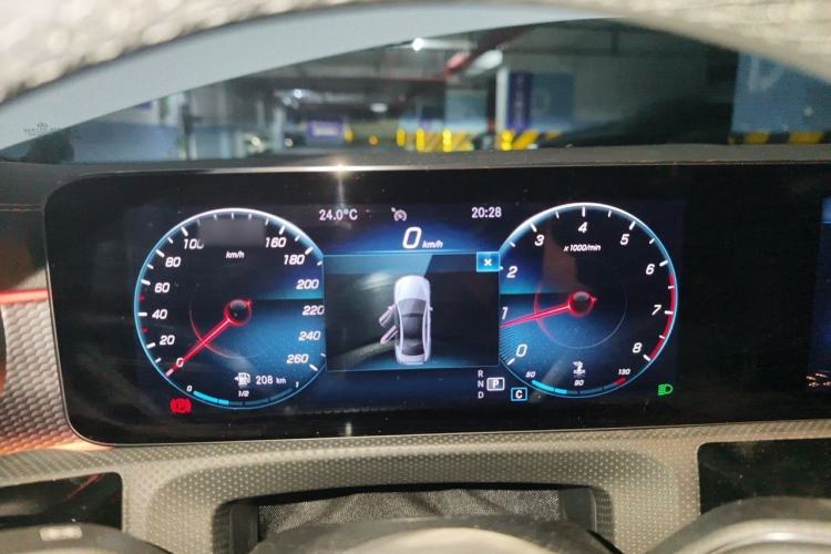 Used Mercedes-Benz A-Class 2022 A 200 L Sport Sedan Dynamic Model Instrument Cluster