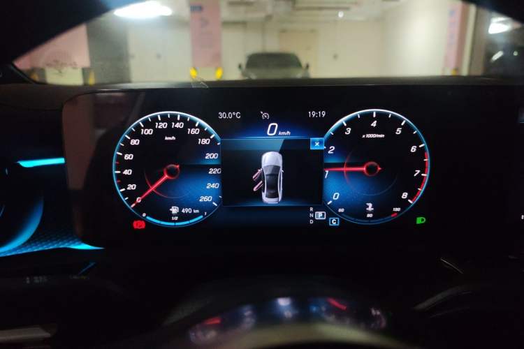 Used Mercedes-Benz A-Class 2022 Second Facelift A 200 L Sport Sedan Fashion Version Instrument Cluster