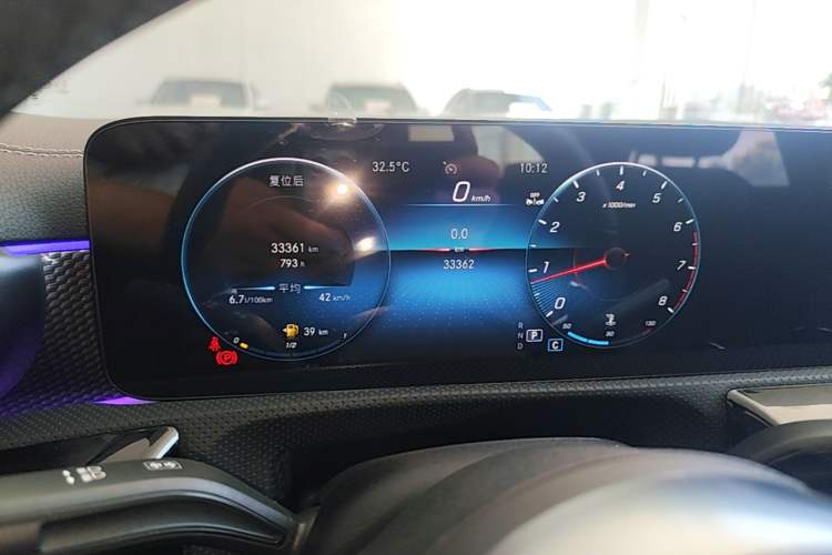 Used Mercedes-Benz A-Class 2022 A 200 L Sport Sedan Fashion Model Instrument Cluster