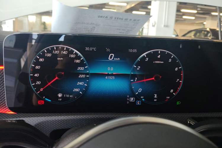 Used Mercedes-Benz A-Class 2022 A 180 L Sport Sedan Instrument Cluster